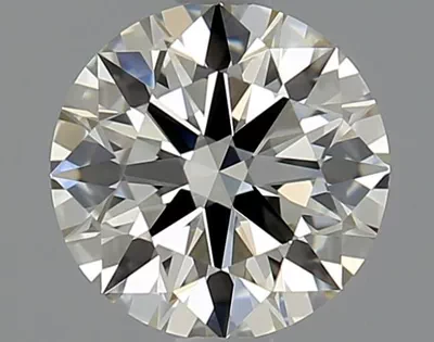 1.08ct I IF Rare Carat Ideal Cut Round Diamond