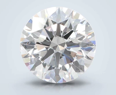 4.04ct D IF Rare Carat Ideal Cut Round Lab Grown Diamond