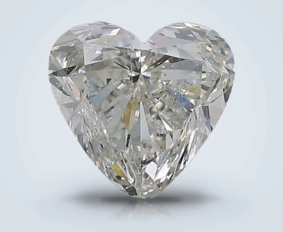 2.04ct J SI2 Rare Carat Ideal Cut Heart Diamond