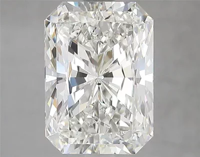 3.02ct J SI1 Rare Carat Ideal Cut Radiant Diamond