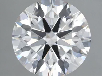 3.32ct H VVS2 Rare Carat Ideal Cut Round Lab Grown Diamond