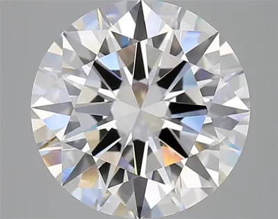 5.01ct E VVS1 Rare Carat Ideal Cut Round Diamond