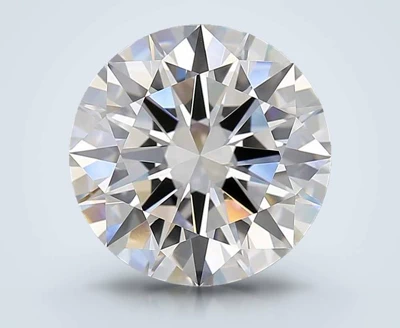 5.01ct E VVS1 Rare Carat Ideal Cut Round Diamond