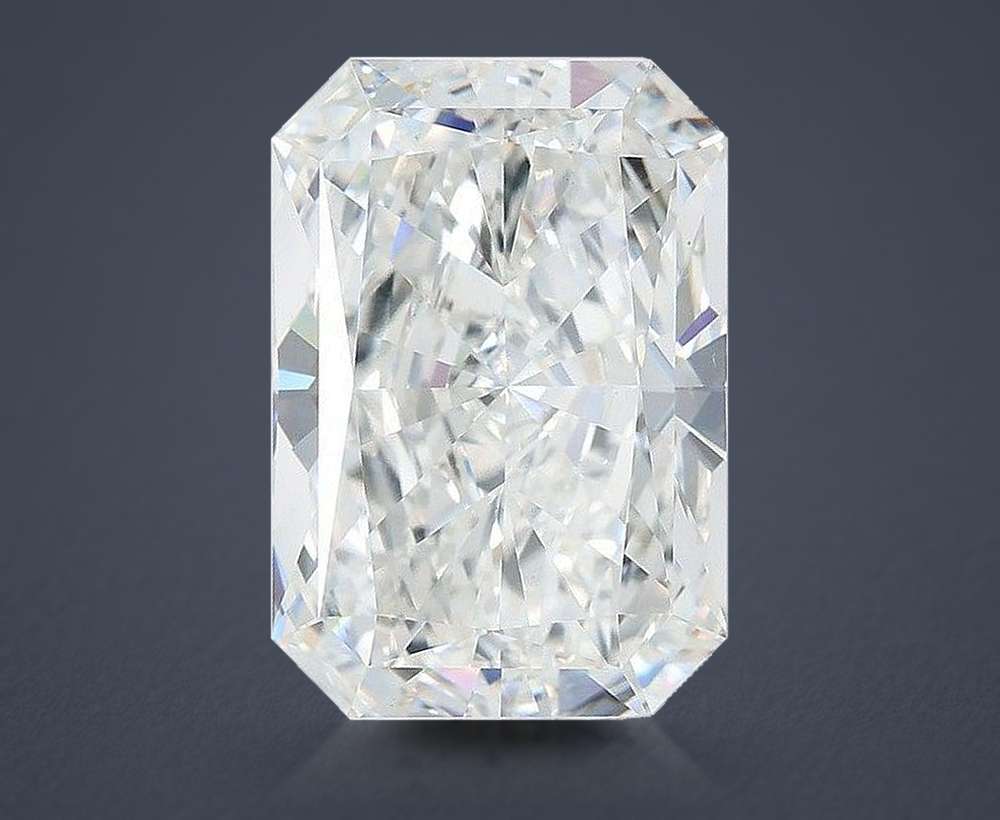 14.08ct F VS1 Rare Carat Ideal Cut Radiant Lab Grown Diamond