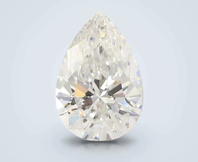 2.18ct E VS2 Rare Carat Ideal Cut Pear Lab Grown Diamond