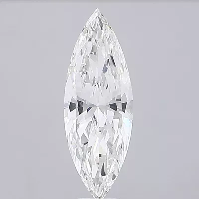 6.06ct F VS1 Very Good Cut Marquise Lab Grown Diamond