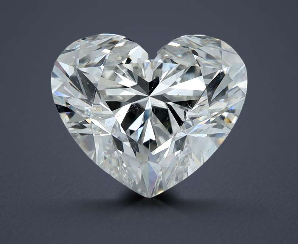 2.50ct G SI1 Very Good Cut Heart Diamond