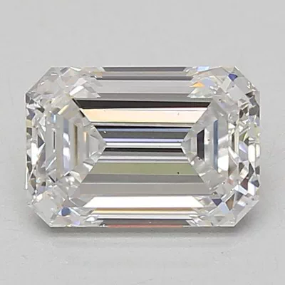1.82ct D VS2 Excellent Cut Emerald Lab Grown Diamond