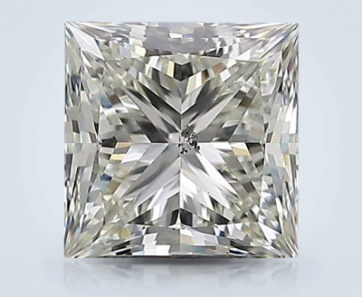 2.01ct K SI2 Rare Carat Ideal Cut Princess Diamond