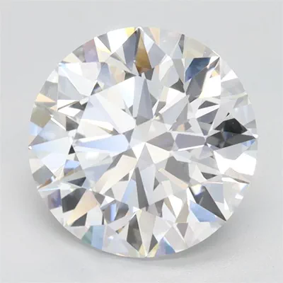 2.42ct D VVS1 Rare Carat Ideal Cut Round Lab Grown Diamond