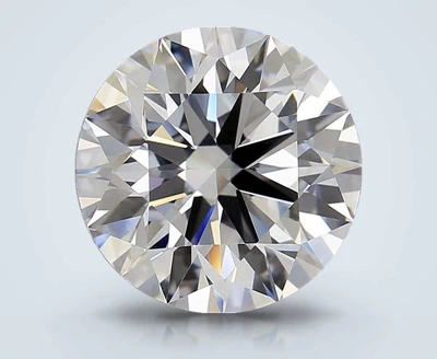 6.13ct F VVS1 Rare Carat Ideal Cut Round Lab Grown Diamond