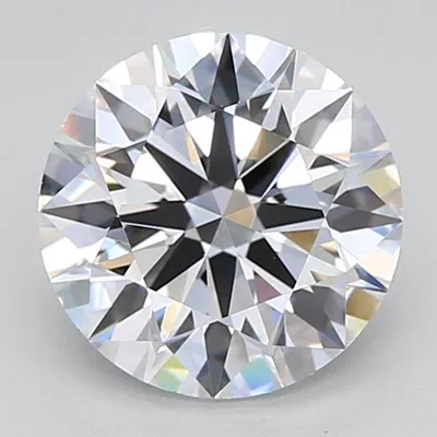 2.48ct D VVS1 Rare Carat Ideal Cut Round Lab Grown Diamond