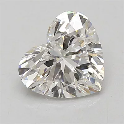 1.42ct F VVS2 Rare Carat Ideal Cut Heart Lab Grown Diamond
