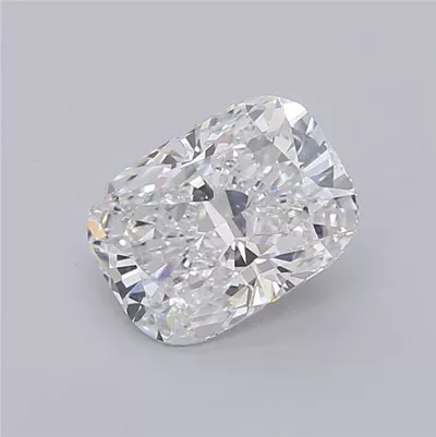 3.04ct F VVS2 Rare Carat Ideal Cut Cushion Lab Grown Diamond
