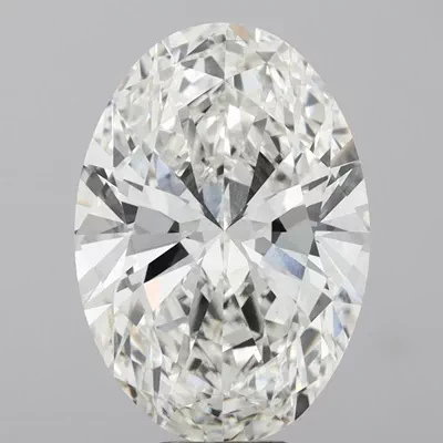 10.08ct G VVS2 Rare Carat Ideal Cut Oval Lab Grown Diamond