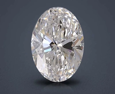 0.75ct D IF Rare Carat Ideal Cut Oval Lab Grown Diamond