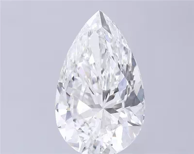 10.23ct G VVS2 Rare Carat Ideal Cut Pear Lab Grown Diamond