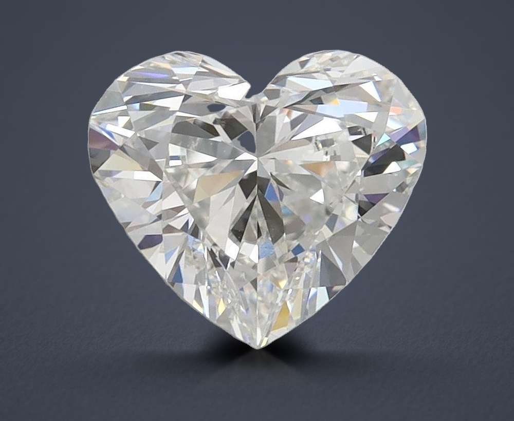 2.03ct E IF Excellent Cut Heart Lab Grown Diamond
