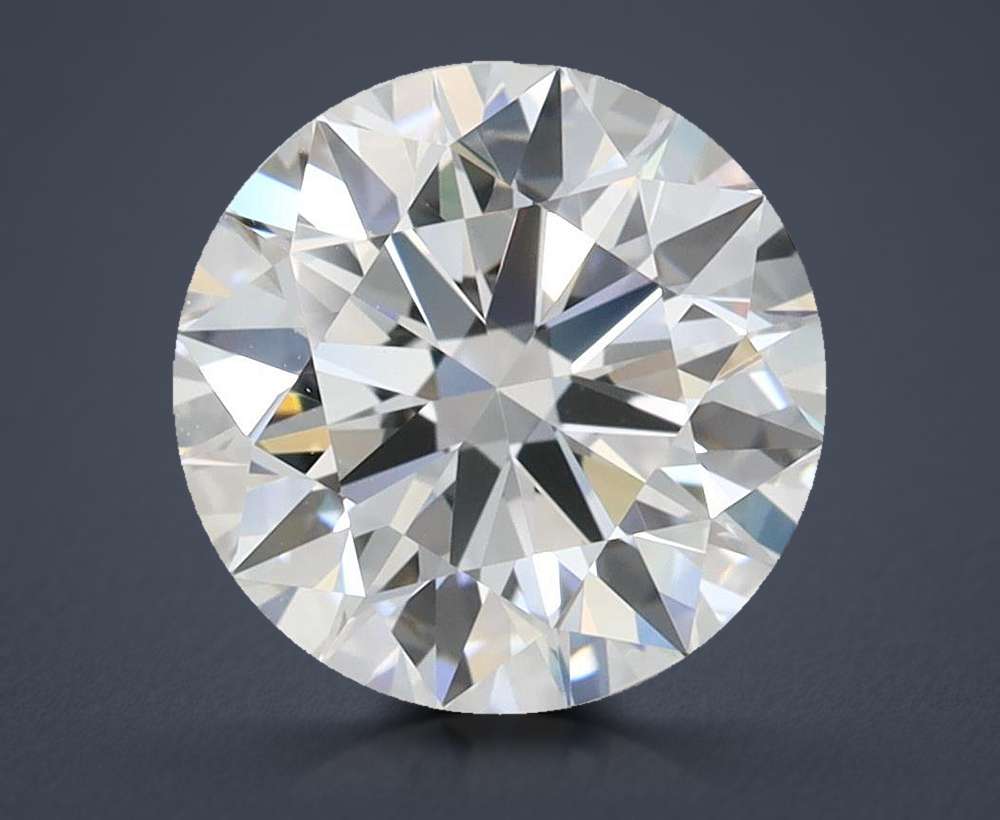 2.09ct D FL Rare Carat Ideal Cut Round Lab Grown Diamond