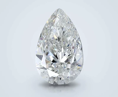 1.70ct H SI2 Rare Carat Ideal Cut Pear Diamond