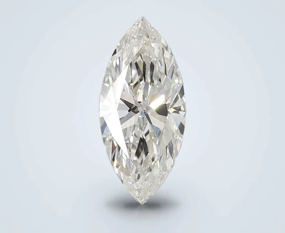 3.08ct F VS1 Rare Carat Ideal Cut Marquise Lab Grown Diamond