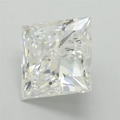 2.08ct E VS2 Rare Carat Ideal Cut Princess Lab Grown Diamond