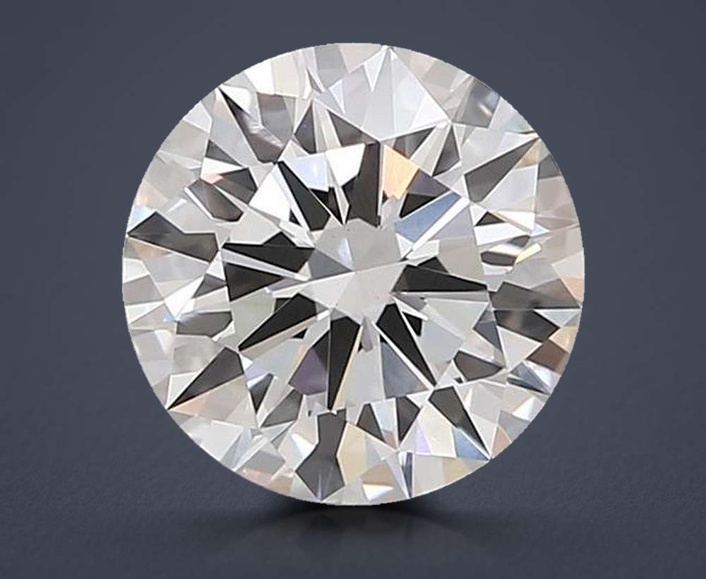 2.52ct E VS1 Rare Carat Ideal Cut Round Lab Grown Diamond