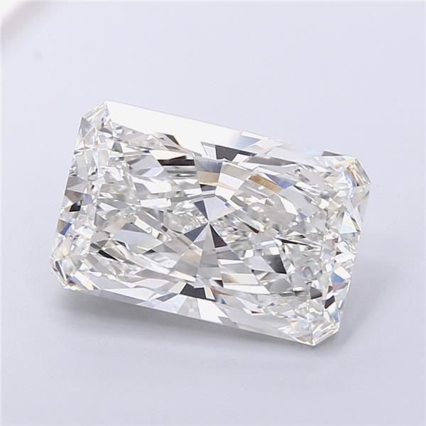 8.17ct F VVS2 Rare Carat Ideal Cut Radiant Lab Grown Diamond