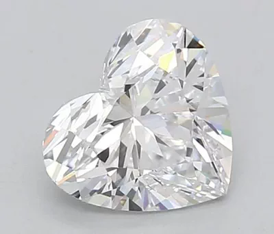 2.02ct D VVS2 Rare Carat Ideal Cut Heart Lab Grown Diamond