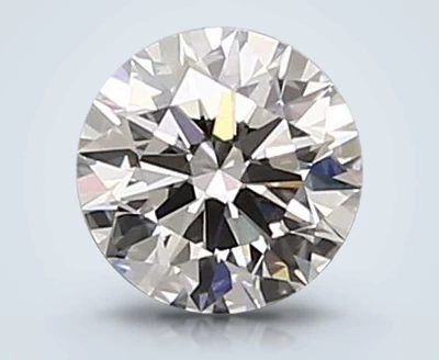 0.65ct D VVS1 Rare Carat Ideal Cut Round Lab Grown Diamond