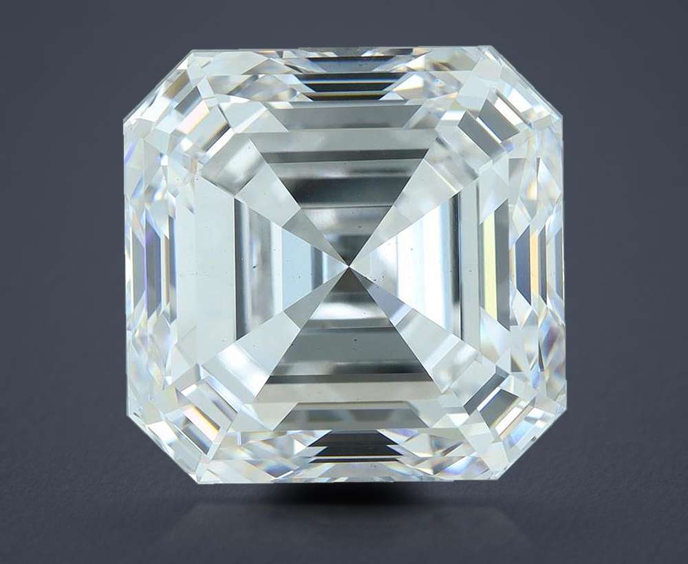 10.03ct E VS2 Rare Carat Ideal Cut Asscher Lab Grown Diamond