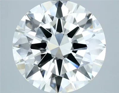 3.80ct I IF Excellent Cut Round Diamond