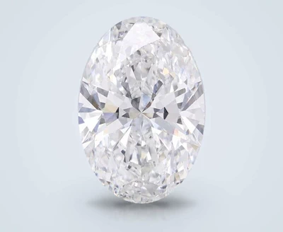 12.06ct E VS1 Rare Carat Ideal Cut Oval Lab Grown Diamond