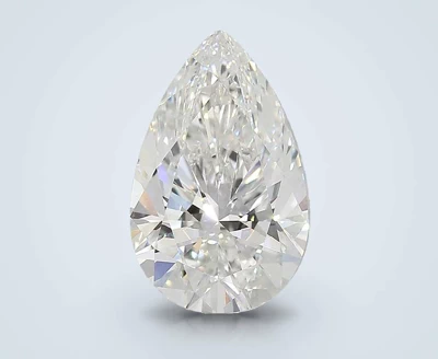 3.44ct E VS1 Rare Carat Ideal Cut Pear Lab Grown Diamond
