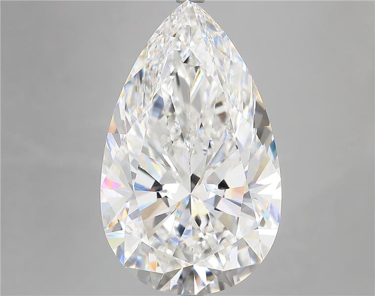 10.54ct E VVS2 Rare Carat Ideal Cut Pear Lab Grown Diamond