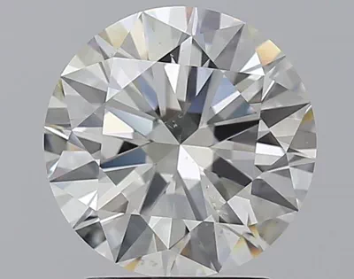 2.50ct J SI2 Rare Carat Ideal Cut Round Diamond