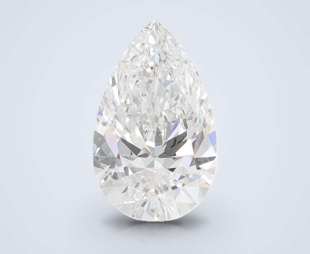 1.36ct D VVS1 Rare Carat Ideal Cut Pear Lab Grown Diamond