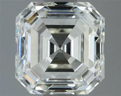 2.07ct K VVS1 Very Good Cut Asscher Diamond