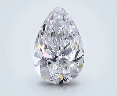 0.71ct D VS1 Very Good Cut Pear Diamond