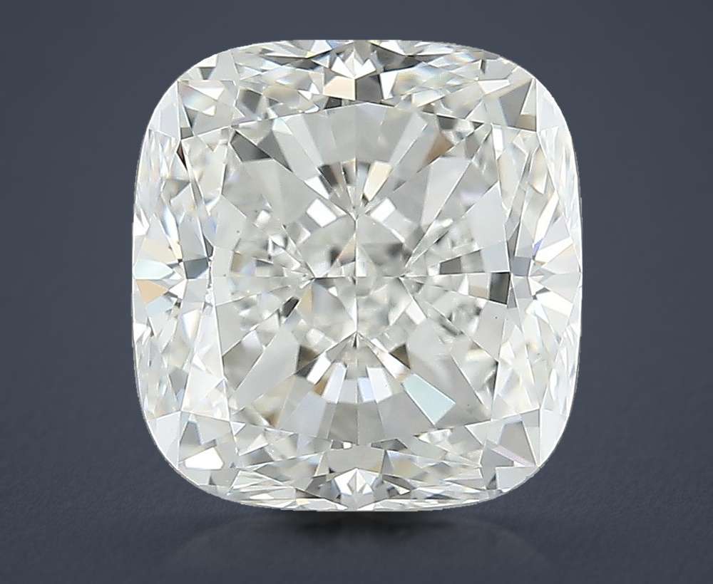 5.02ct H VS1 Rare Carat Ideal Cut Cushion Diamond