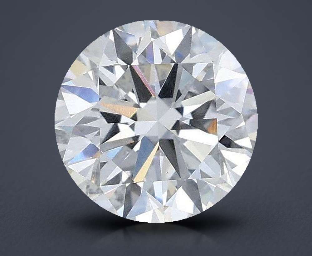 1.11ct D SI2 Very Good Cut Round Lab Grown Diamond