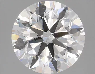 3.05ct F SI1 Excellent Cut Round Lab Grown Diamond
