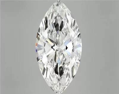 8.14ct F VS1 Rare Carat Ideal Cut Marquise Lab Grown Diamond