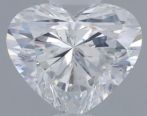 0.56ct G SI1 Rare Carat Ideal Cut Heart Diamond