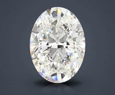 8.88ct F VS2 Very Good Cut Oval Diamond