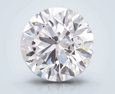 5.09ct E VS1 Rare Carat Ideal Cut Round Lab Grown Diamond