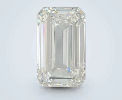 8.09ct F VS1 Rare Carat Ideal Cut Emerald Lab Grown Diamond