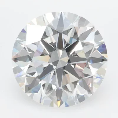2.61ct D VVS2 Rare Carat Ideal Cut Round Lab Grown Diamond