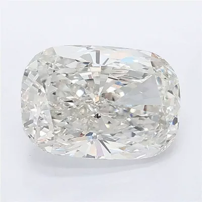 2.57ct F VVS2 Rare Carat Ideal Cut Cushion Lab Grown Diamond