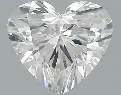 0.58ct H SI1 Rare Carat Ideal Cut Heart Diamond
